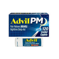 Advil PM Pain Reliever and Nighttime Sleep Aid, Ibuprofen for Pain Relief and Diphenhydramine Citrate for a Sleep Aid - 120 Coated Caplets and Pain Reliever and Fever Reducer, 10 Count Tablets AdvilBuy Supplements Australia
