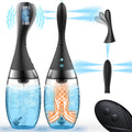 15oz Electric Enema Bulb -Remote Anal Douche, 3 Enema Speeds,Bendable Enema Douche 