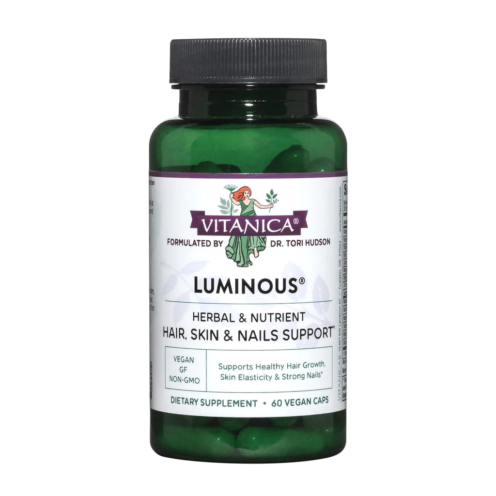 Vitanica, Luminous, Hair, Skin and Nail Support, Vegan, 60 Capsules VitanicaBuy Supplements Australia