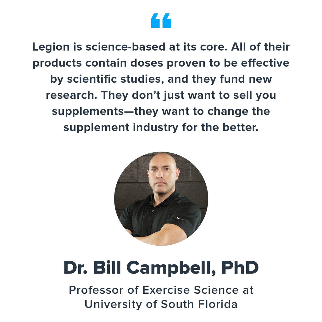 LEGION Whey+ Vanilla Whey Isolate Protein Powder from Grass Fed Cows - Low Carb LEGIONBuy Supplements Australia