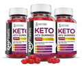 Justified Laboratories (3 Pack) Ketofitastic Keto Gummies 1000MG ACV with Pomegranate 