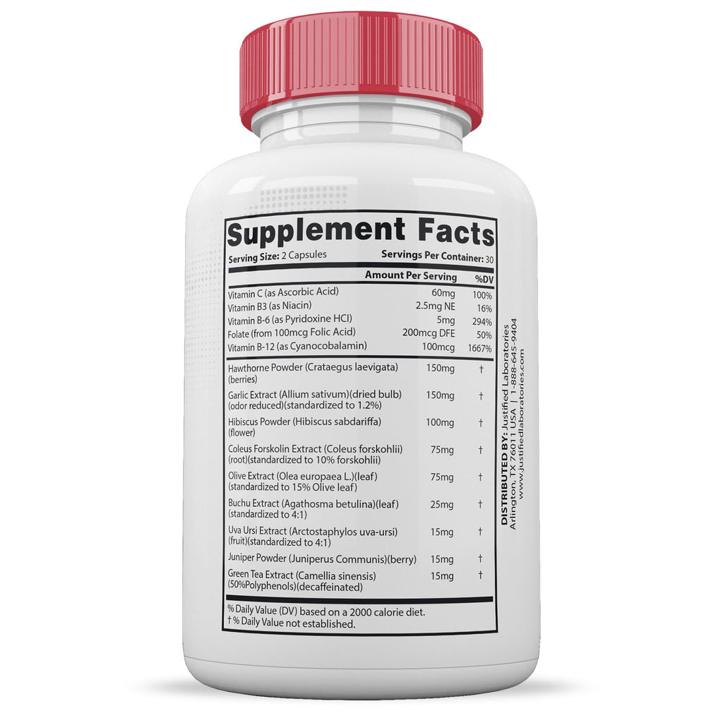 Gluco Renu 688MG Glyco Support Pills Premium Formula Gluo Renew Glycogen Support Formulated Hawthrone Hibiscus Garlic Junpier Powder Olive Forskolin Green Tea Extract 60 Capsules Justified LaboratoriesBuy Supplements Australia