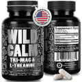 Wild Foods Tri-Mag & L-Theanine – Triple Magnesium Complex for Sleep w/L Theanine – Magnesium Glycinate, Malate, Taurate – 100% Natural – 60 Capsules Wild FoodsBuy Supplements Australia