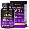 Bualle NAD Supplement, Liposomal NAD Resveratrol Supplement Contains Berberine, Alpha Lipoic Acid,Hyaluronic Acid & Quercetin - Joint Function& Support Anti-Aging,NMN Alternative -120 Capsules BualleBuy Supplements Australia