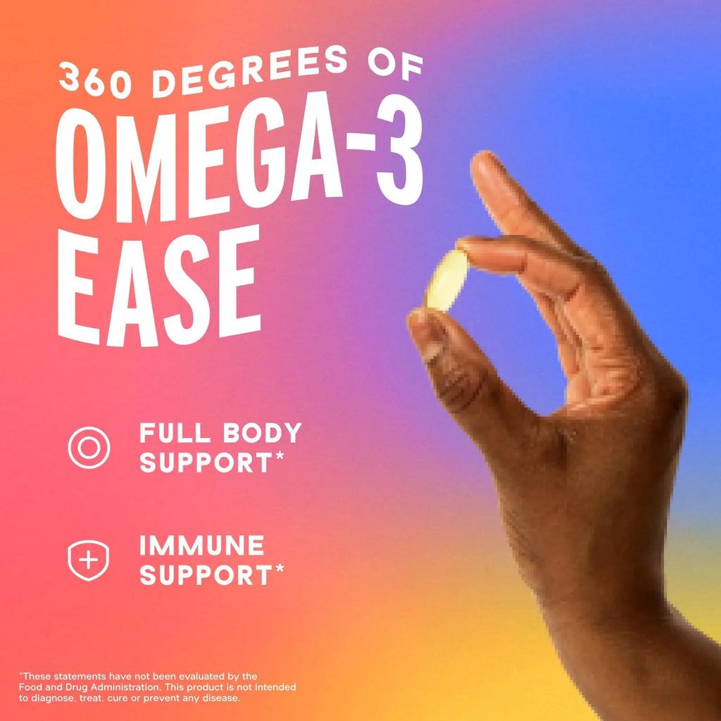 Oceanblue Omega-3 Bundle – 2100 Triple Strength 180ct + Essentials Everyday Omega Minis 60ct – High-Potency EPA, DHA, DPA with Vitamin D3 – Orange Flavor OceanblueBuy Supplements Australia