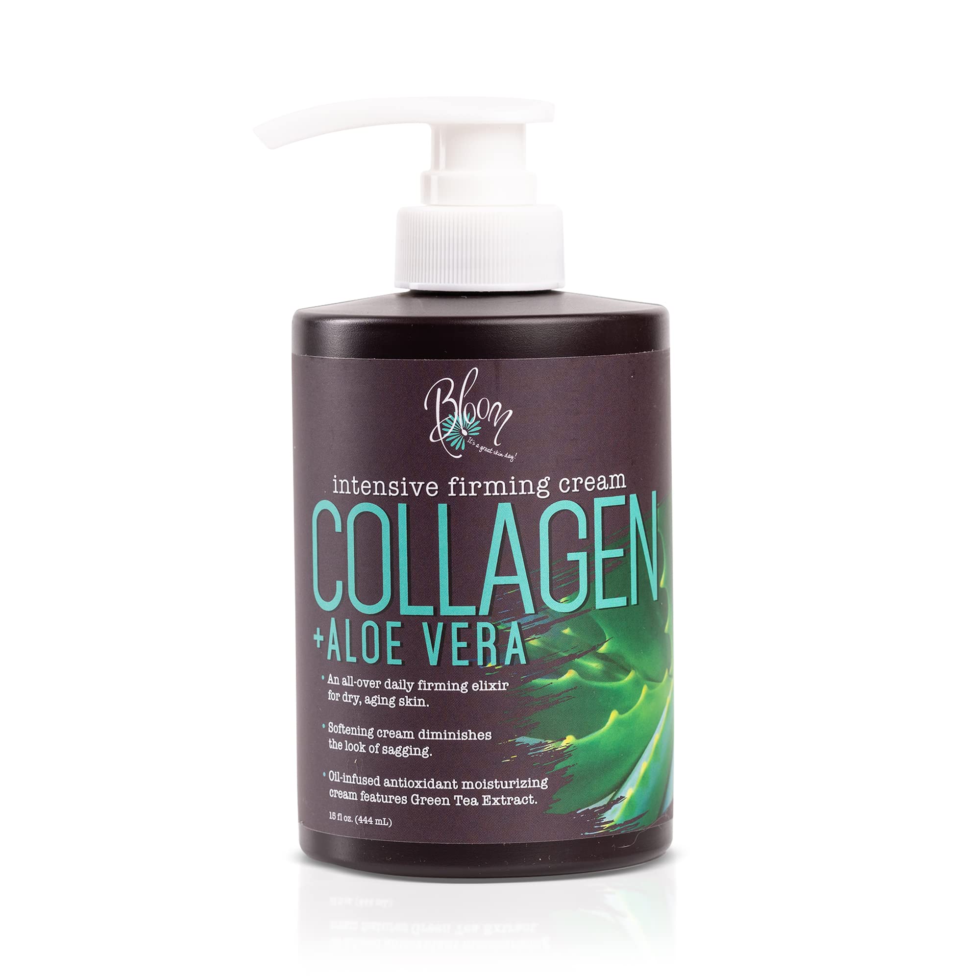 BLOOM Collagen Cream + Aloe Vera Moisturizer Body Lotion & Face Cream | Dry Skin BLOOM IT'S A GREAT SKIN DAY!Buy Supplements Australia