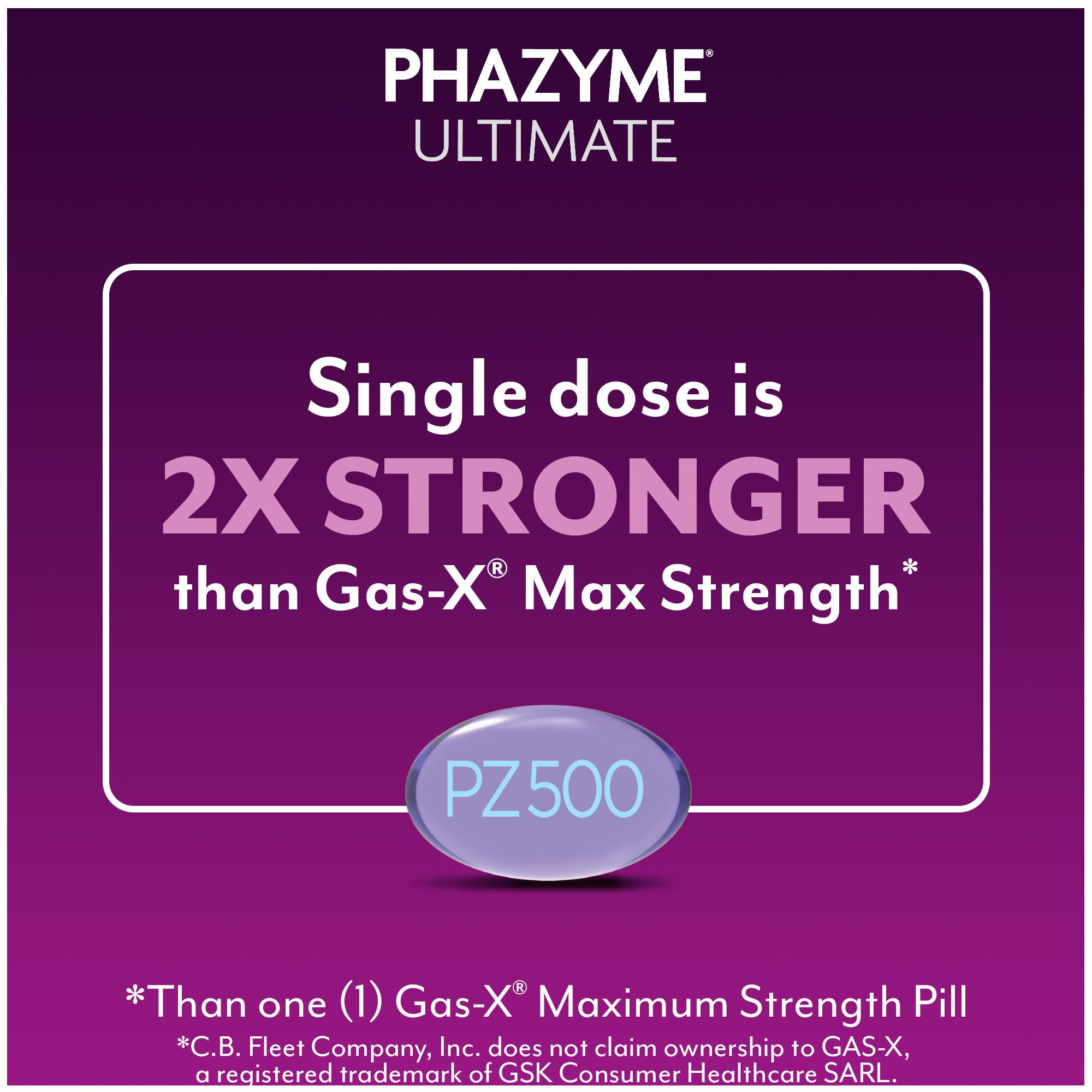 Phazyme Ultimate Strength Anti-Gas 500 mg Simethicone Gas Relief for Adults, Fast Gels Quickly Ease Bloating, Pressure and Discomfort, 20 Count Phazyme buy supplements Au
