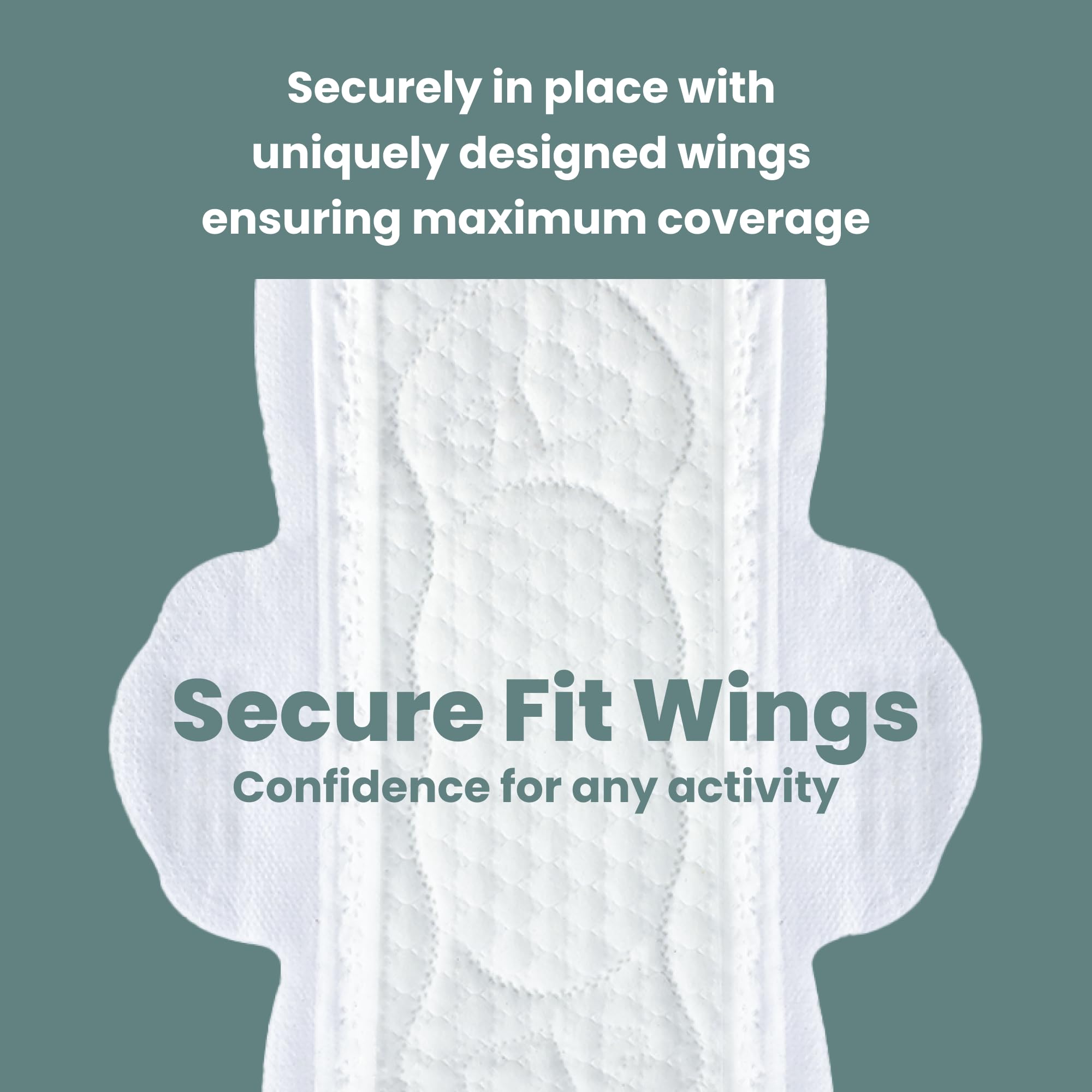 uNeat Regular with Wings Ultra-Thin Sanitary Pads for Women and Teen, Unscented, Eliminates Odor uNeatBuy Supplements Australia