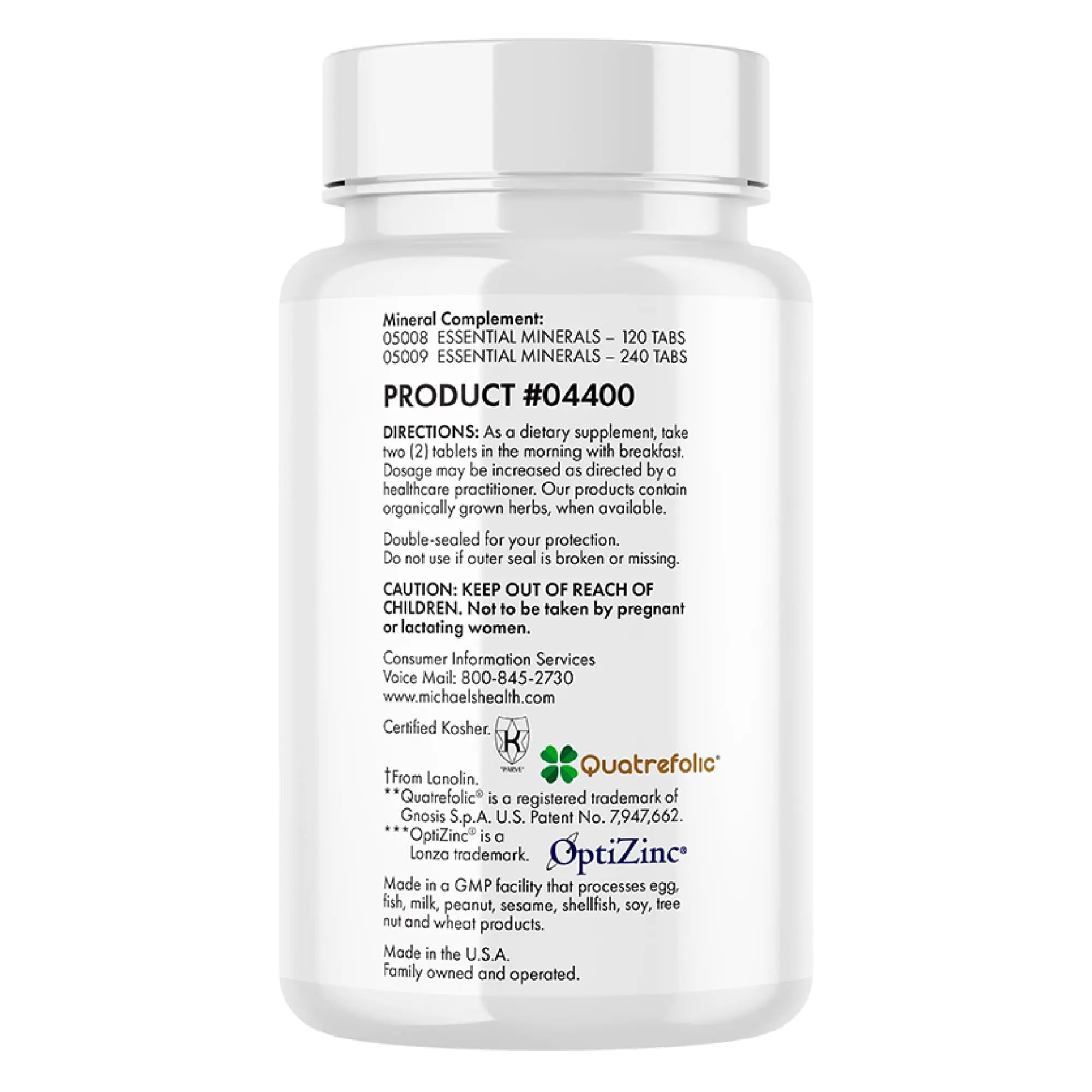 Michael's Health Naturopathic Programs Teen Girls Multivitamin - 60 Vegetarian Tablets - with B Complex Vitamins & Female Herbal Blend MICHAEL'S
