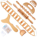 Xokocli 7-in-1 Wood Therapy Massage Tools Lymphatic Drainage Massager for Muscle Pain Relief | Maderoterapia Kit Body Sculpting Tools for Anti-Cellulite, Body Shaping Xokocli buy supplements Au
