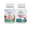 Nordic Naturals Vegan Probiotic Gummies Bundle - Zero Sugar Kids Probiotic Gummies - Strawberry Watermelon Flavor - 30 Gummies, Zero Sugar Probiotic Gummies - Strawberry Watermelon Flavor - 40 Gummies Nordic NaturalsBuy Supplements Australia