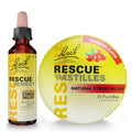 Bach RESCUE PASTILLES, Cranberry Flavor, 35 Count, and Bach 20mL Dropper, Natural Stress Relief, Homeopathic Flower Remedy, Vegetarian, Gluten and Sugar-Free, 35 Count Bach buy supplements Au