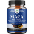 Potent Black Maca Root Capsules for Men - Herbal Wellness Supplement with Siberian Ginseng Ashwagandha and Black Maca Root - Men’s Wellness Supplement to Support General Health - 120 Count Natures CraftBuy Supplements Australia