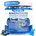 Nedtol Magnesium Glycinate Gummies 600mg, Sugar Free Magnesium Potassium Supplement for Adults with Magnesium L-Threonate, Vitamin D, B6,and CoQ10 for Sleep, Body Support and Relaxation,120 Count NedtolBuy Supplements Australia