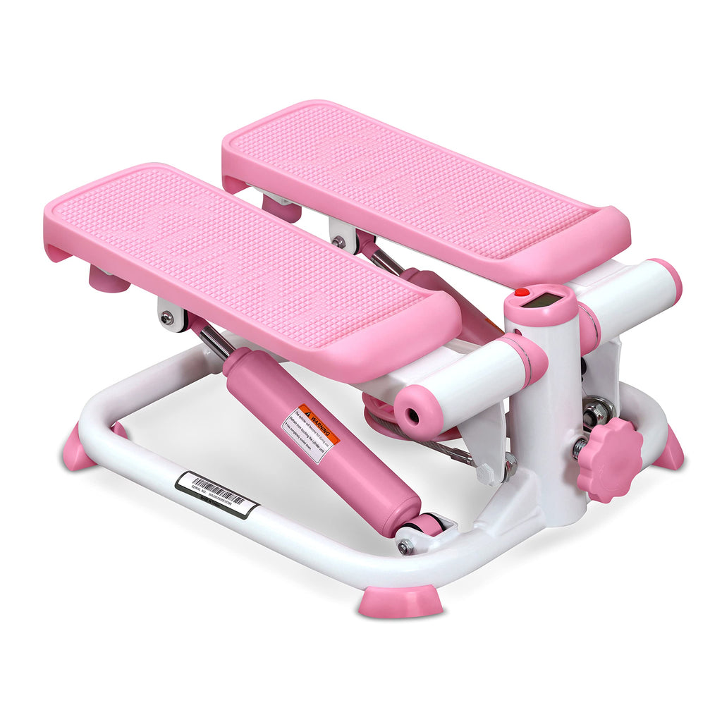 Sunny Health & Fitness Mini Stepper for Exercise Low-Impact Stair Step Cardio Equipment 