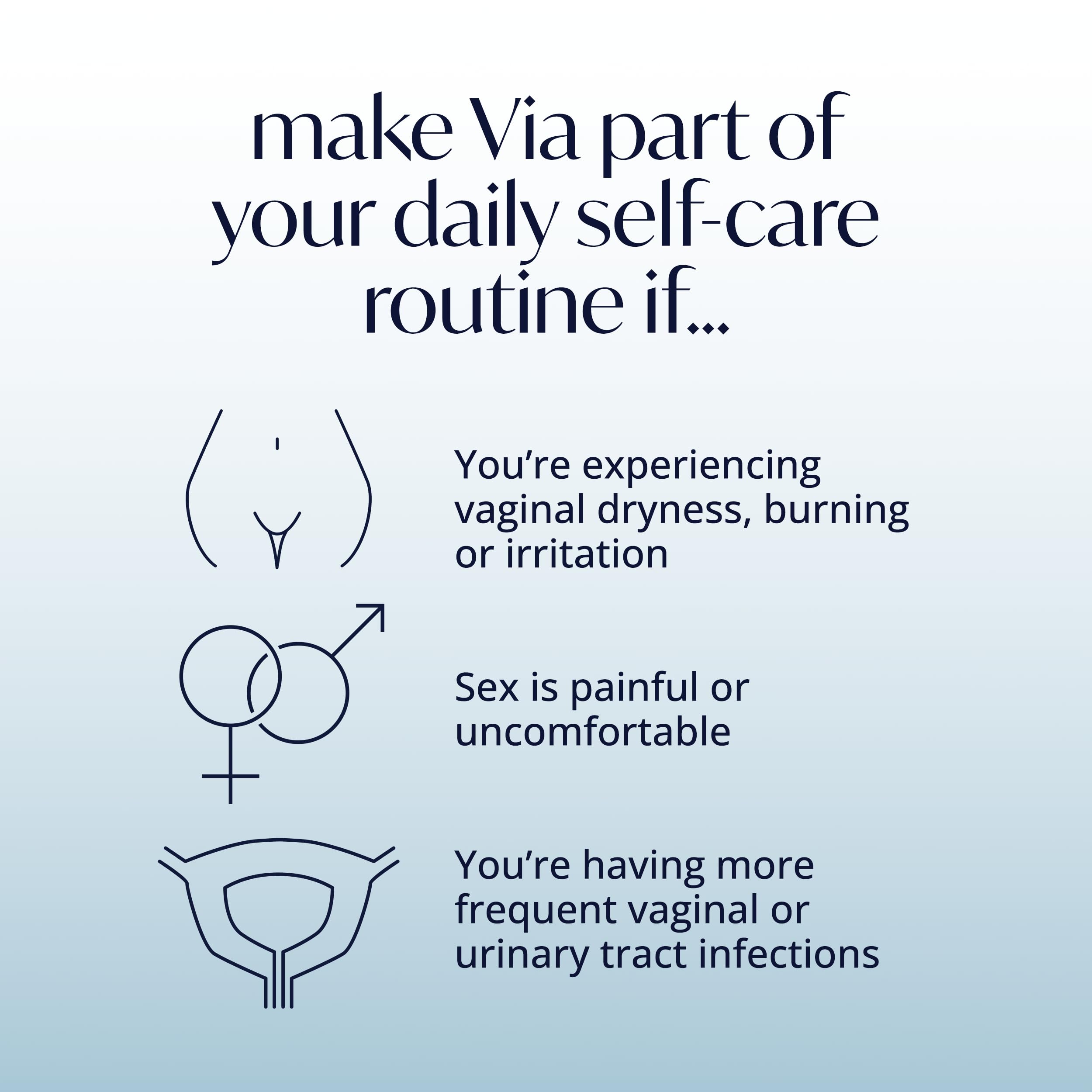 Via by Solv Wellness Vaginal Moisturizer Cream for Women, Non-Hormonal, Water-Based, Made with Hyaluronic Acid, Vitamins, Peptides, Jojoba Oil, 30 ml Solv Wellness buy supplements Au