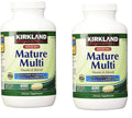 Kirkland Signature Adult 50+ Multi Vitamins & Minerals, 400 Tablets (2 Pack) KIRKLAND