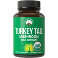 Peak Performance Organic Turkey Tail Capsules - USA Grown Made with Real Turkey Tail Mushroom. Immune System Support Naturally Harvested Mushroom Supplements for Immunity. Vegan Supplement Extract Peak PerformanceBuy Supplements Australia