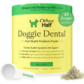 OTHER HALF Doggie Dental Supplement Powder - Dog Breath Freshener & Teeth Cleaning Made Easy - Oral Health Postbiotic for Dogs - Targets Tartar, Plaque & Bad Breath | 45 Scoops, Bacon Flavor OTHER HALFBuy Supplements Australia