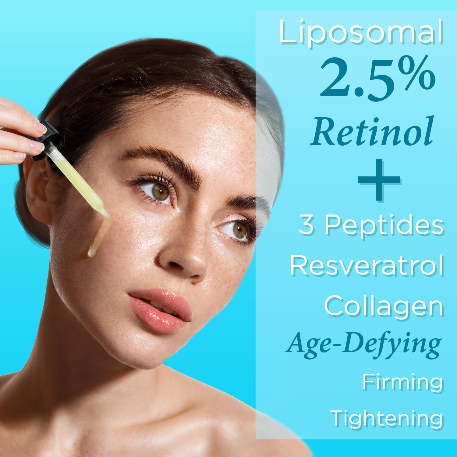 Ebanel Bundle of 2.5% Retinol Serum, Hyaluronic Acid Serum, and Exfoliating Face Scrub Peeling Gel 4.12 Oz Ebanel buy supplements Au