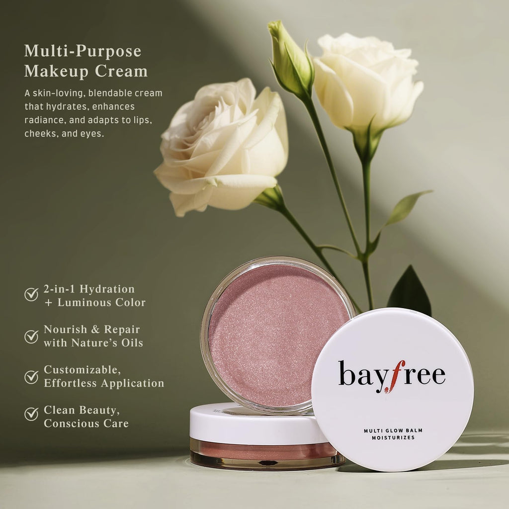 bayfree Multi Glow Balm, Cream Blush for Cheeks, Blush Balm Face Makeup, Radiant Finish, Hydrating, Creamy, Lightweight & Blendable Color, Face Makeup 0.63 Oz bayfreeBuy Supplements Australia
