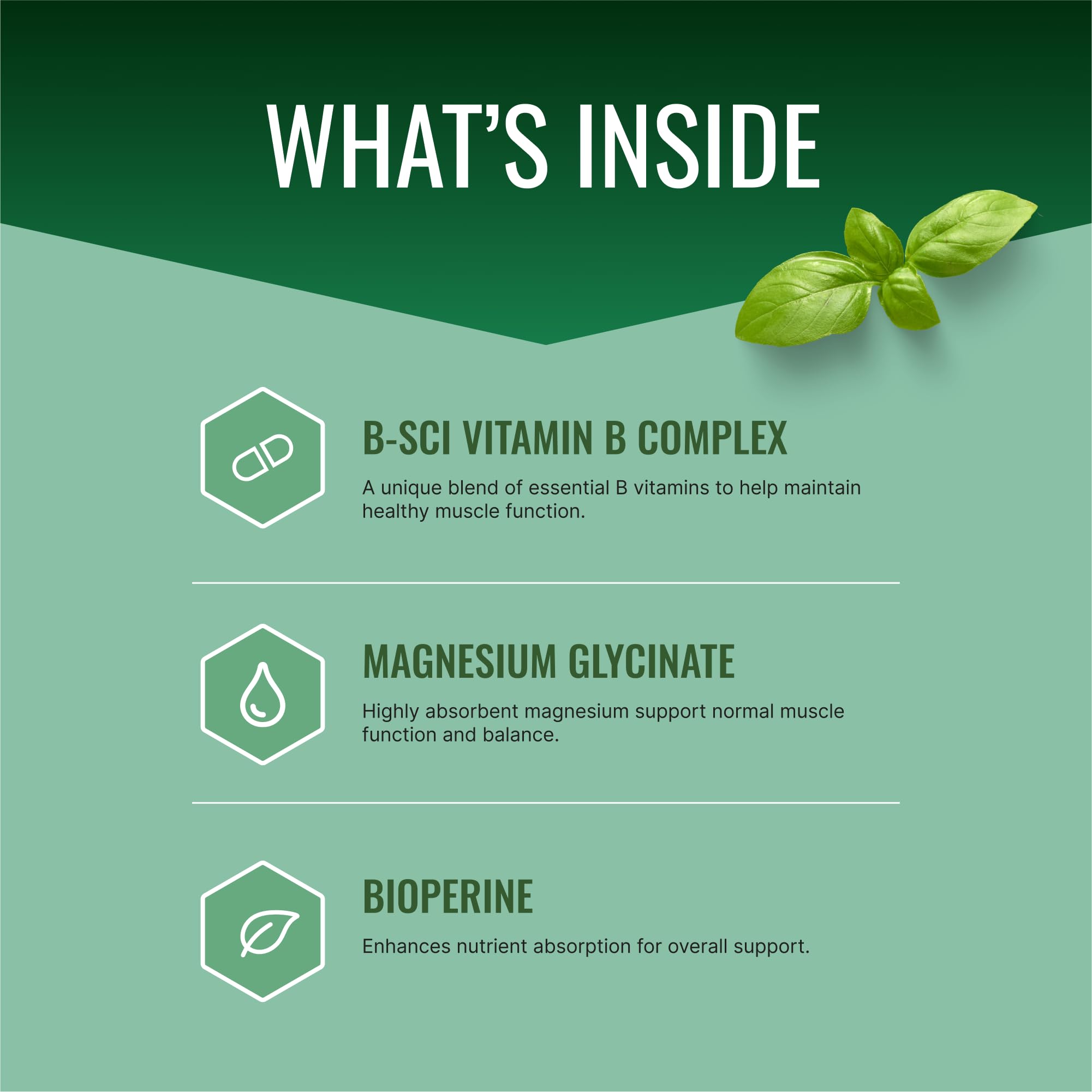 Approved Science Cramprin - High Absorption Magnesium, Vitamin B Complex, BioPerine - Muscle Cramps - 6 Month Supply - 2 Bottles - Vegan Approved ScienceBuy Supplements Australia