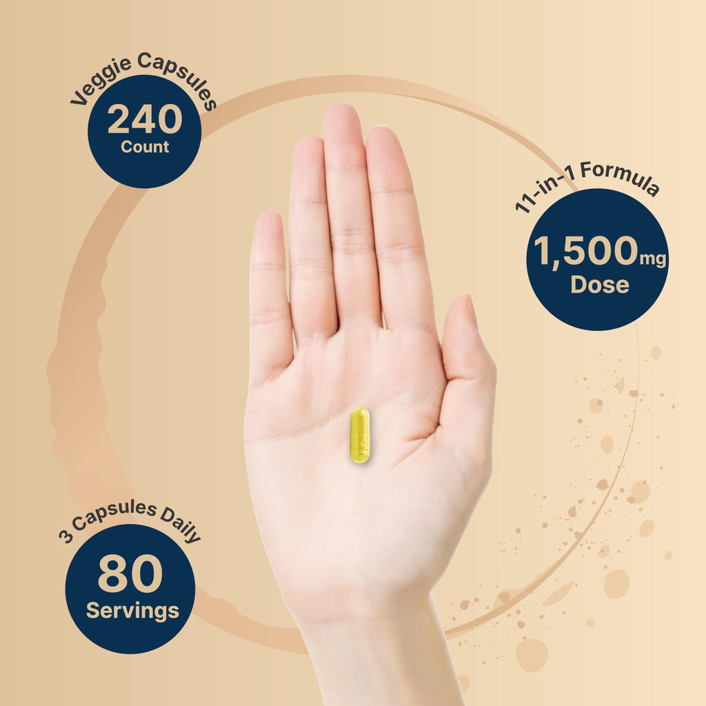 NatureBell NAD+ Complex 1,500mg Per Serving, 240 Veggie Capsules | NMN Supplement Alternative | NAD Plus Resveratrol, Hyaluronic Acid, Quercetin, Fisetin, Collagen, & More – Non-GMO NatureBellBuy Supplements Australia