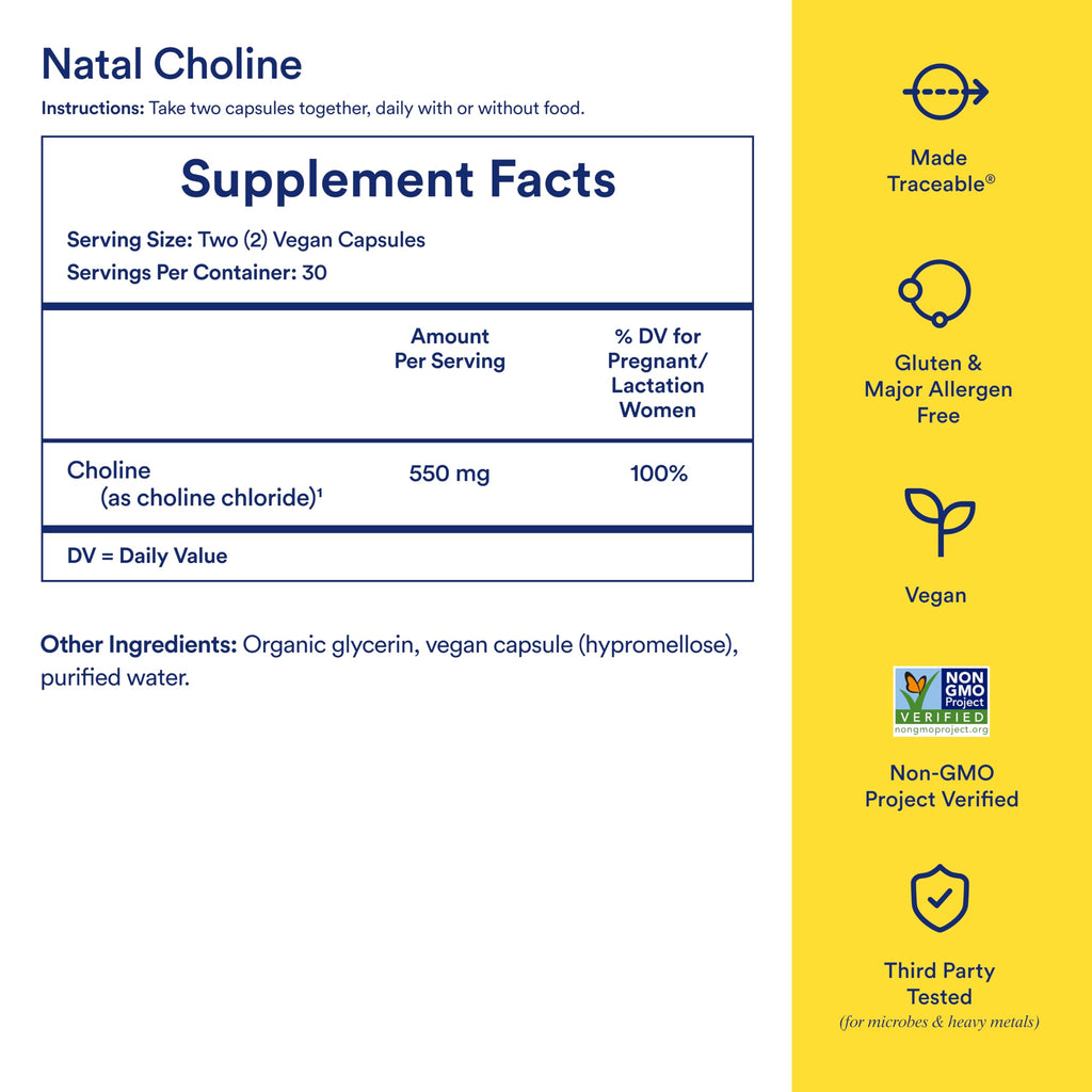Ritual Mom-to-Baby Set with Prenatal Vitamins and Natal Choline Supplements, Supports Pregnancy, Baby's Cognitive Function, Fetal Brain Development, 30 Day Supply RitualBuy Supplements Australia