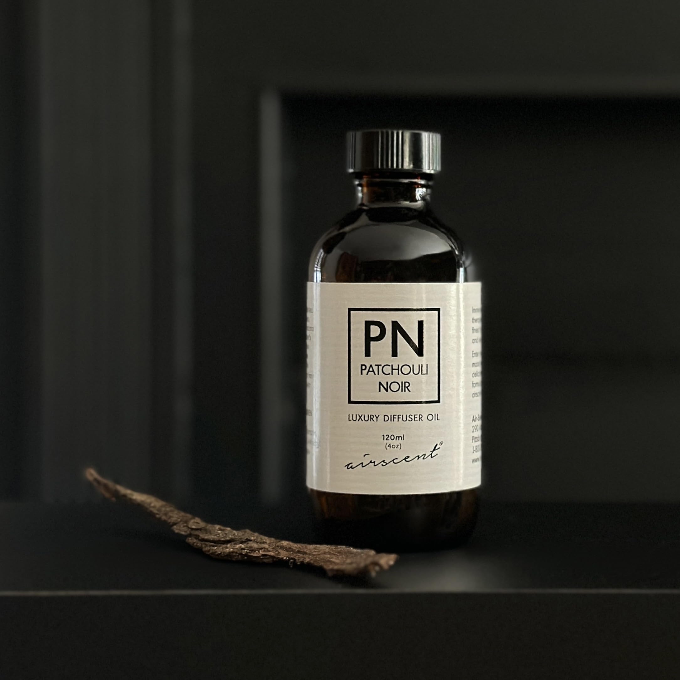 Patchouli Noir Diﬀuser Oil - Air-Scent Aroma and Essential Oil Blend - 120 Milliliter (4 ﬂ oz) Bottle Air-ScentBuy Supplements Australia