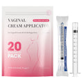 Disposable Vaginal Suppository Applicator for Women – 8ml Lube Injector Syringes with Smooth Tip, Fits Most Creams Gels Pills Tablet Suppositories, Sterilized Individually Wrapped, Pack of 20 BeHerkBuy Supplements Australia