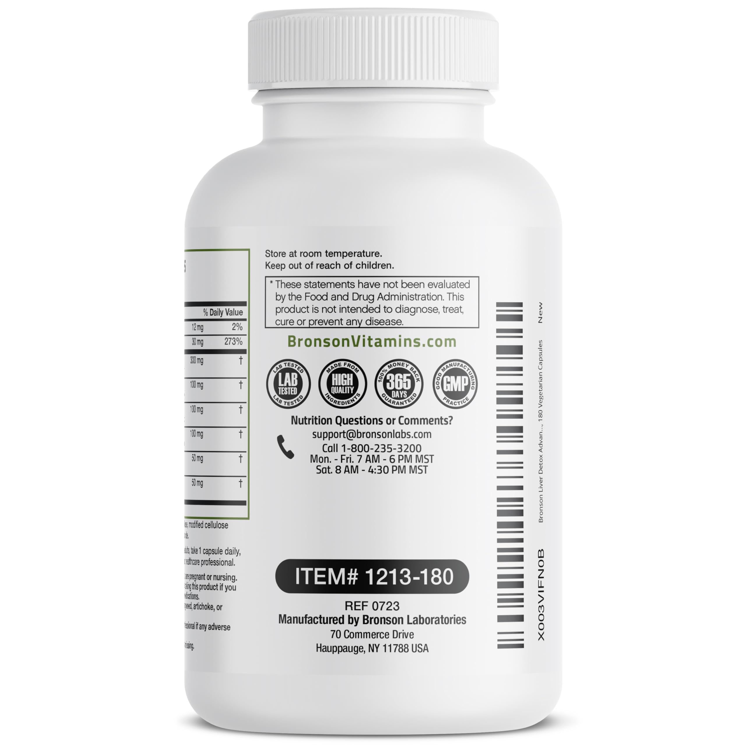Bronson Liver Detox Advanced Detox & Cleansing Formula Supports Health Liver Function BronsonBuy Supplements Australia