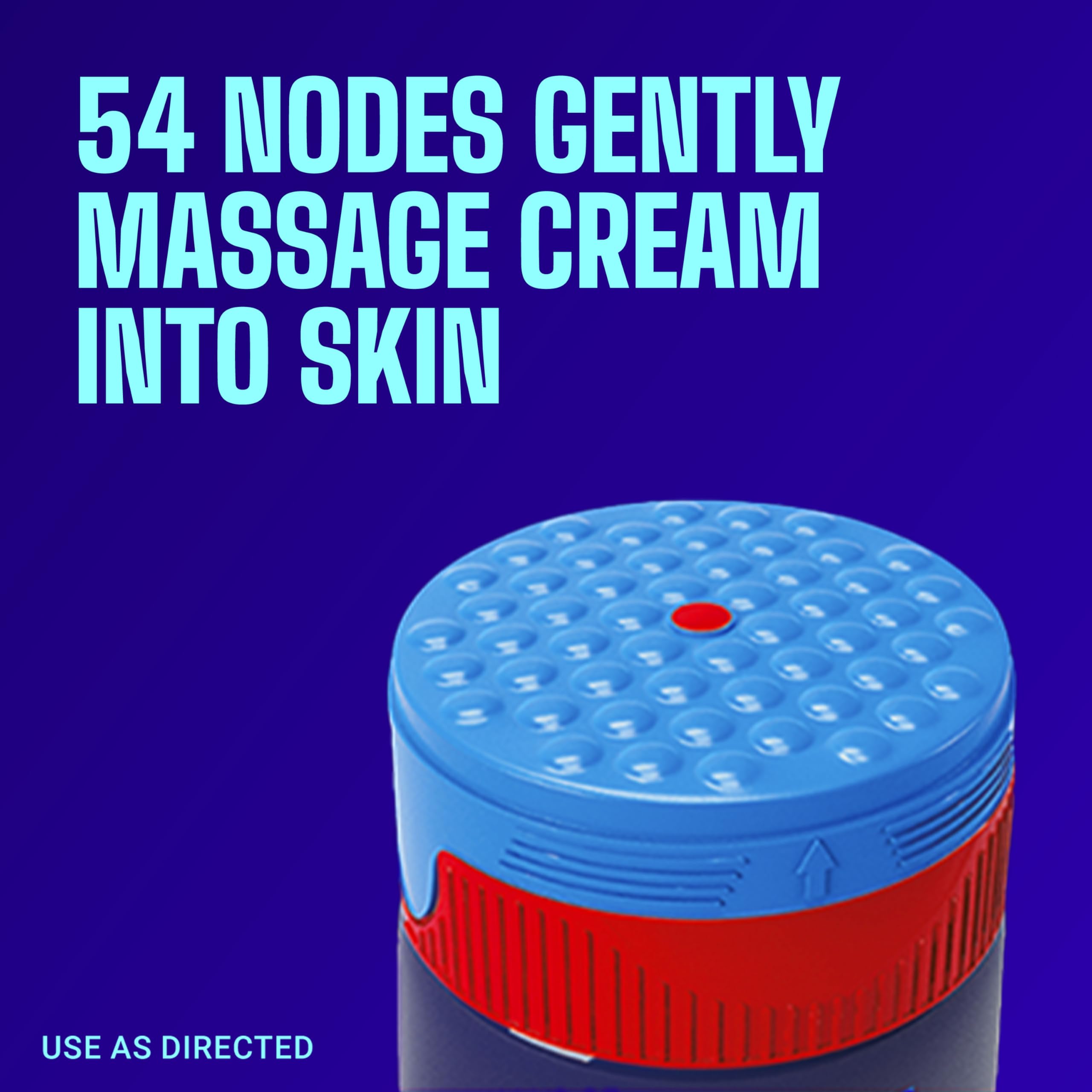 Icy Hot Advanced PRO Pain Relief No-Mess Cream with Massaging Applicator, Max Strength Pain Relief with Menthol 16% and Camphor 11% for Backaches, Joints, Muscle Strains and Arthritis, 3 oz Icy HotBuy Supplements Australia