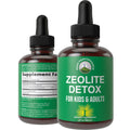 Zeolite Detox for Kids & Adults with Cilantro. Volcanic Mineral from Idaho USA. Zeolite Clinoptilolite Liquid Drops Gentle Cleanse Supplement with Vitamins B12 & D. Support Focus, Energy, Gut, Speech Peak PerformanceBuy Supplements Australia