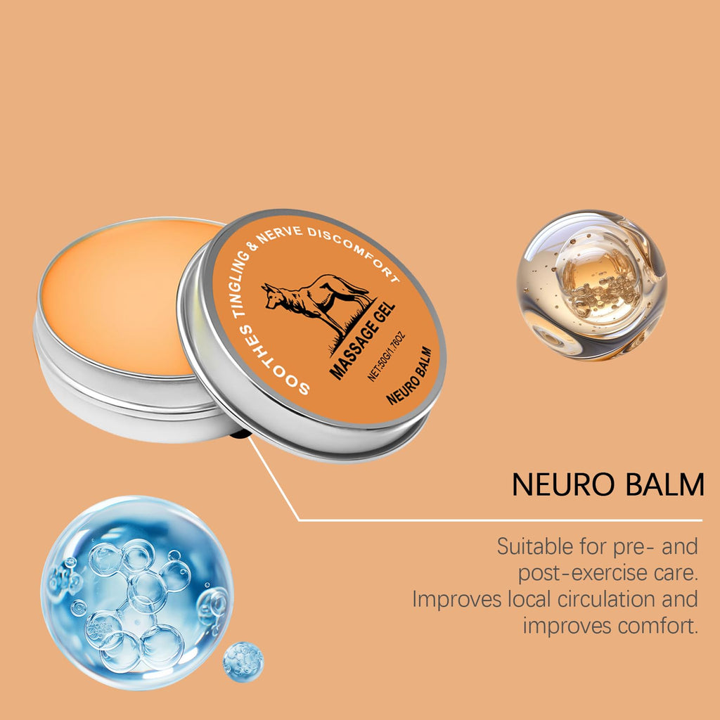 The wolf Neuro Balm, Muscle and Joint Builder Balm, Joint Activities Throughout The Body，Natural Joint Care Soothing Massage Cream，Daily Joint & Muscle Care GenericBuy Supplements Australia
