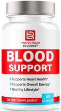 Trusted Relief Blood Support Capsules - Official TrustedRelief Blood Support Vitamin Pills, Natural Trusted Relief Advanced Premium Formula Wellness & Overal Health, 60 Capsules for 1 Month LIVORKABuy Supplements Australia
