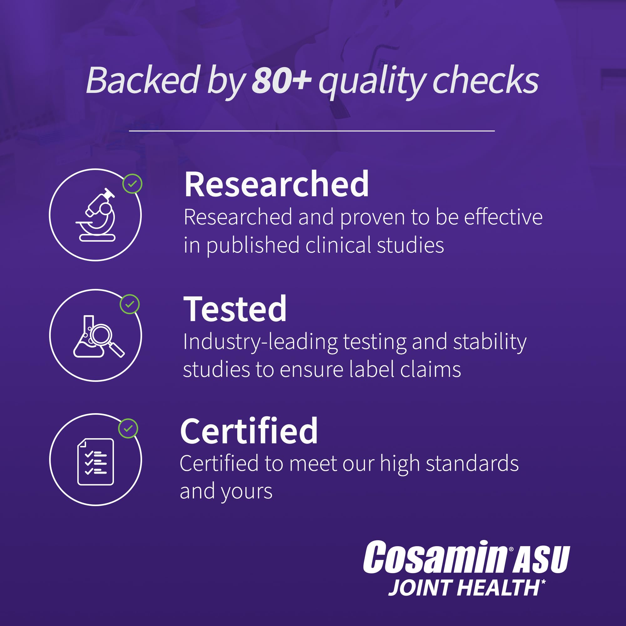 Nutramax Laboratories Cosamin® ASU Joint Health Supplement with Glucosamine, Chondroitin & ASU for Adult Men & Women, Joint Supplement, 230 Capsules Nutramax LaboratoriesBuy Supplements Australia
