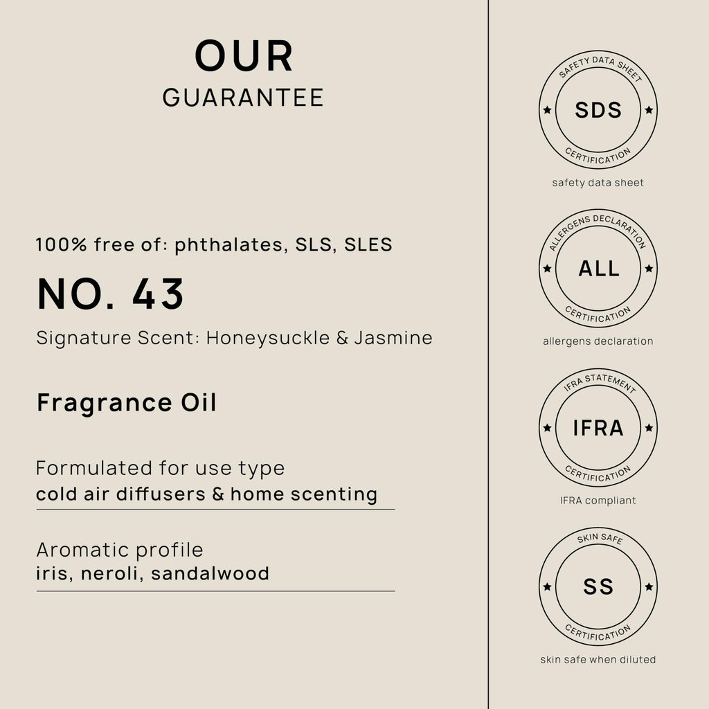 VINEVIDA [4 Fl Oz] Honeysuckle & Jasmine Fragrance Oil for Cold Air Diffusers, Essential Oils VINEVIDABuy Supplements Australia