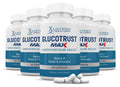 Justified Laboratories (5 Pack) Glucotrust Max 1295MG Formula Supplement Pills 300 cap