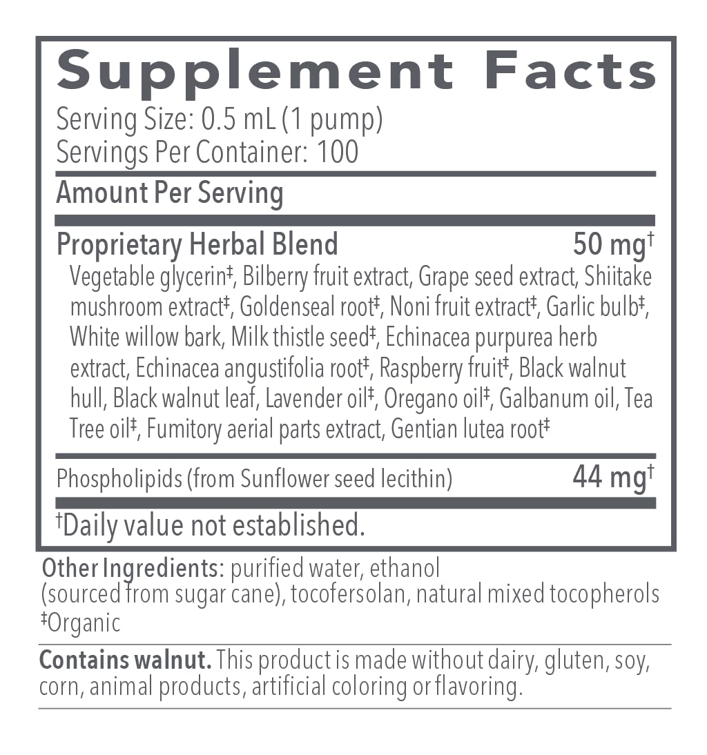 Biocidin LSF for Gut Cleanse Detox & Biofilm Defense Support - Potent, Broad-Spectrum Liposomal Formula for Rapid Absorption - Promote Gut Health, Microbial Balance & Mental Clarity (1.7 Fl Oz) Bio-Botanical ResearchBuy Supplements Australia