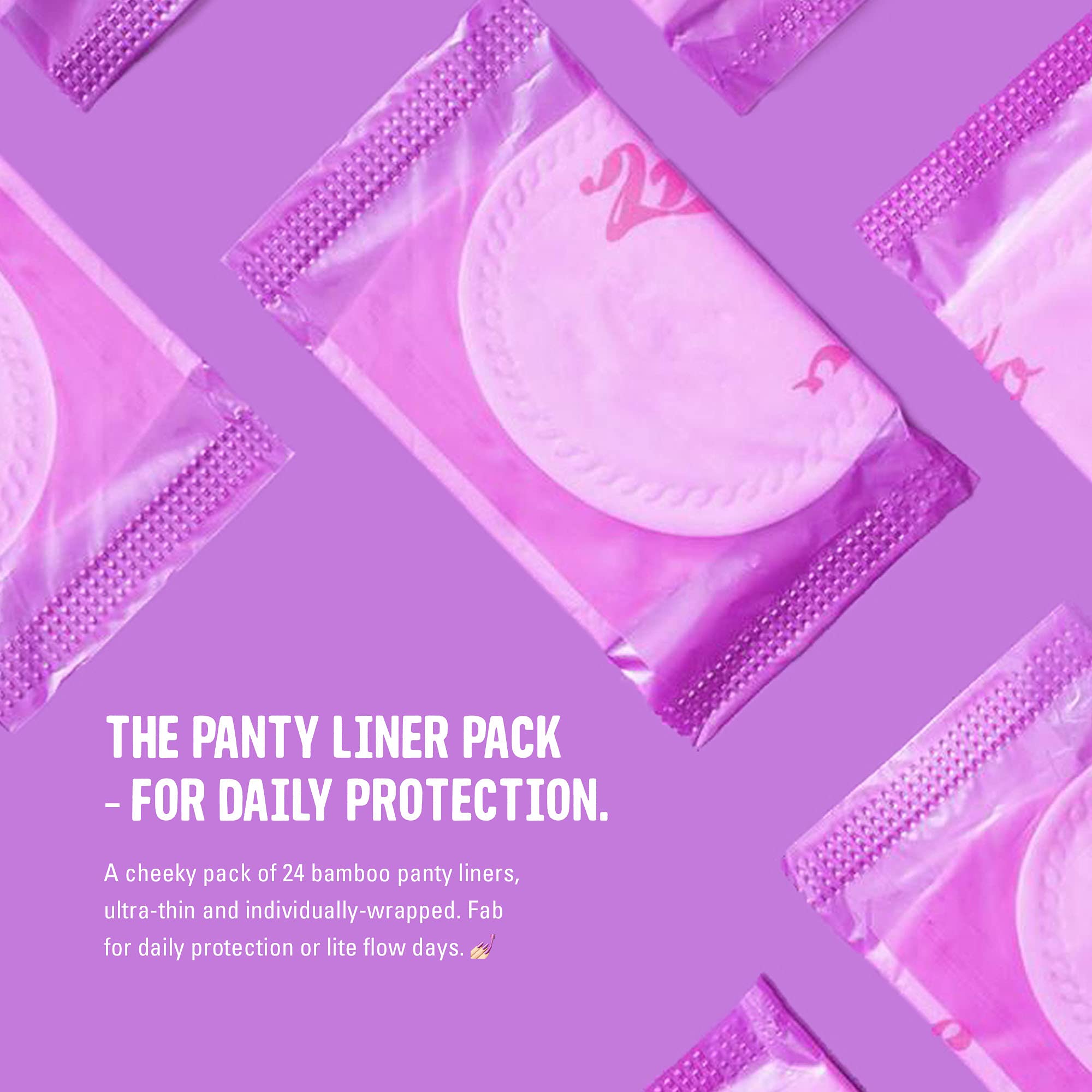 FLO - Organic Bamboo Daily Panty Liners, Plant-Based Cotton, Biodegradable FLOBuy Supplements Australia