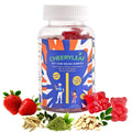 Height Growth Gummies for Kids & Teens – Sugar Free – Calcium, Prebiotic FOS, Magnesium, Vitamin D3, K2, Zinc, Ashwagandha – Bone Strength, Gut Health & Height Support Multivitamin – Strawberry Flavor CheeryLeafBuy Supplements Australia