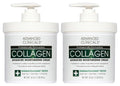 Advanced Clinicals Collagen Cream Body Lotion & Face Moisturizer W/Vitamin E | Skincare Moisturizing Collagen Lotion For Women, Men, Hand, & Neck Improves Look Of Crepey Skin & Uneven Dry Skin, 2pc Advanced Clinicals buy supplements Au