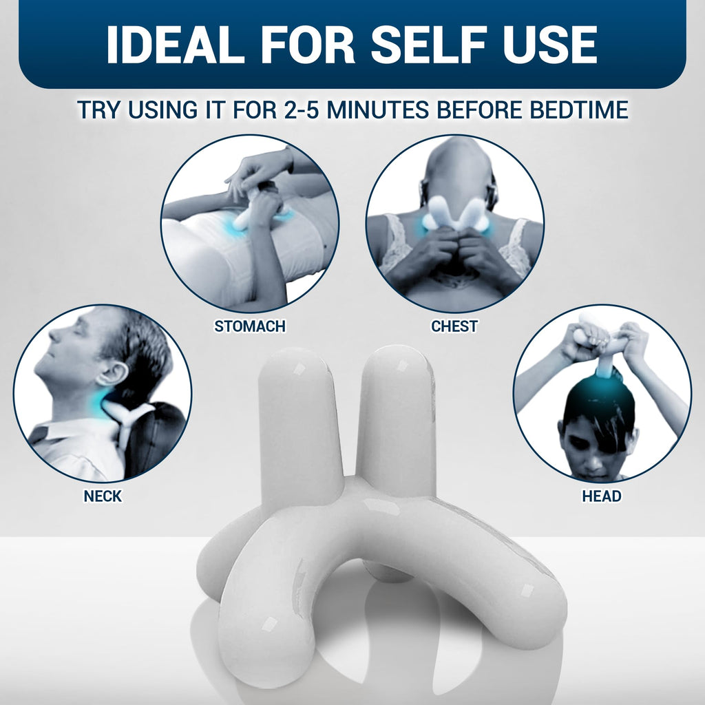 Dr. Berg’s Self-Massage Tool, Best for Back Pain Relief, Handheld Neck and Lower Back Dr. Berg NutritionalsBuy Supplements Australia