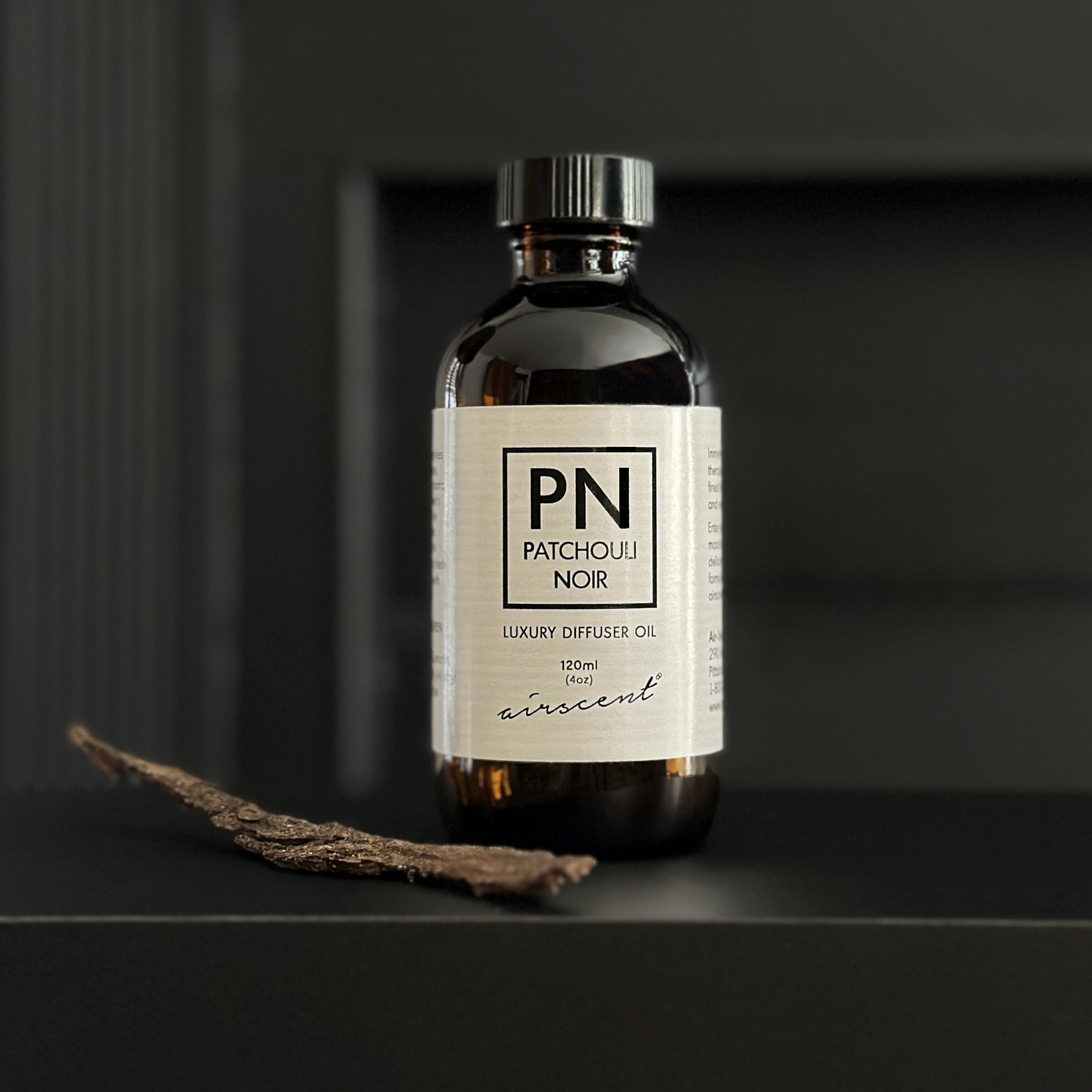Patchouli Noir Diﬀuser Oil - Air-Scent Aroma and Essential Oil Blend - 120 Milliliter (4 ﬂ oz) Bottle Air-ScentBuy Supplements Australia