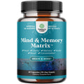Nootropic Brain Supplement for Memory and Focus Enhancement - Vitamins for Mental Health & Clarity with VIT A, B6, Riboflavin, Niacin, Thiamin & Folate - Cognitive Complex for Mind Vitality - 60 Ct Natures CraftBuy Supplements Australia