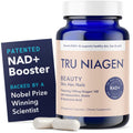 TRU NIAGEN BEAUTY NAD+ for Hair, Skin & Nails | Contains Niagen®, Astaxanthin, Hyaluronic Acid, Biotin | Supports Skin Elasticity & Moisture Retention | Daily Supplements for Men & Women | 30 Servings TRU NIAGENBuy Supplements Australia