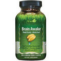 Irwin Naturals Brain Awake Enhanced Mental Performance, Increased Focus, Boost Clarity & Concentration - Powerful Nootropic Booster with L-Theanine, Bacopa, MCT's & InnovaTea - 60 Liquid Softgels Irwin NaturalsBuy Supplements Australia