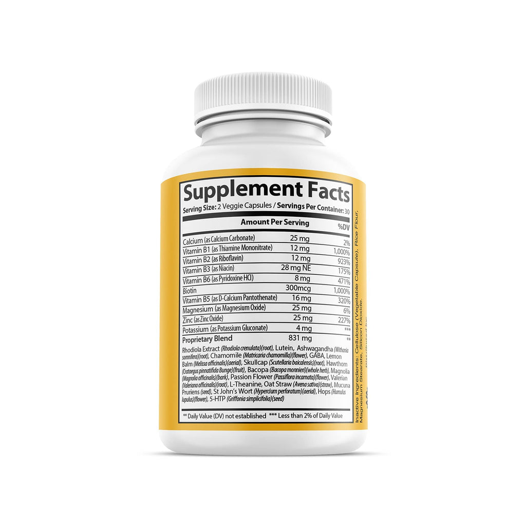 Warped Wellness Womens Supplement That Boosts Mood, Helps Relax The Mind & Body, Relieves Tension & Worries| Magnolia Bark for Female Specific Help| Serene Goddess | Vitamin Helps Boost Mood Warped WellnessBuy Supplements Australia