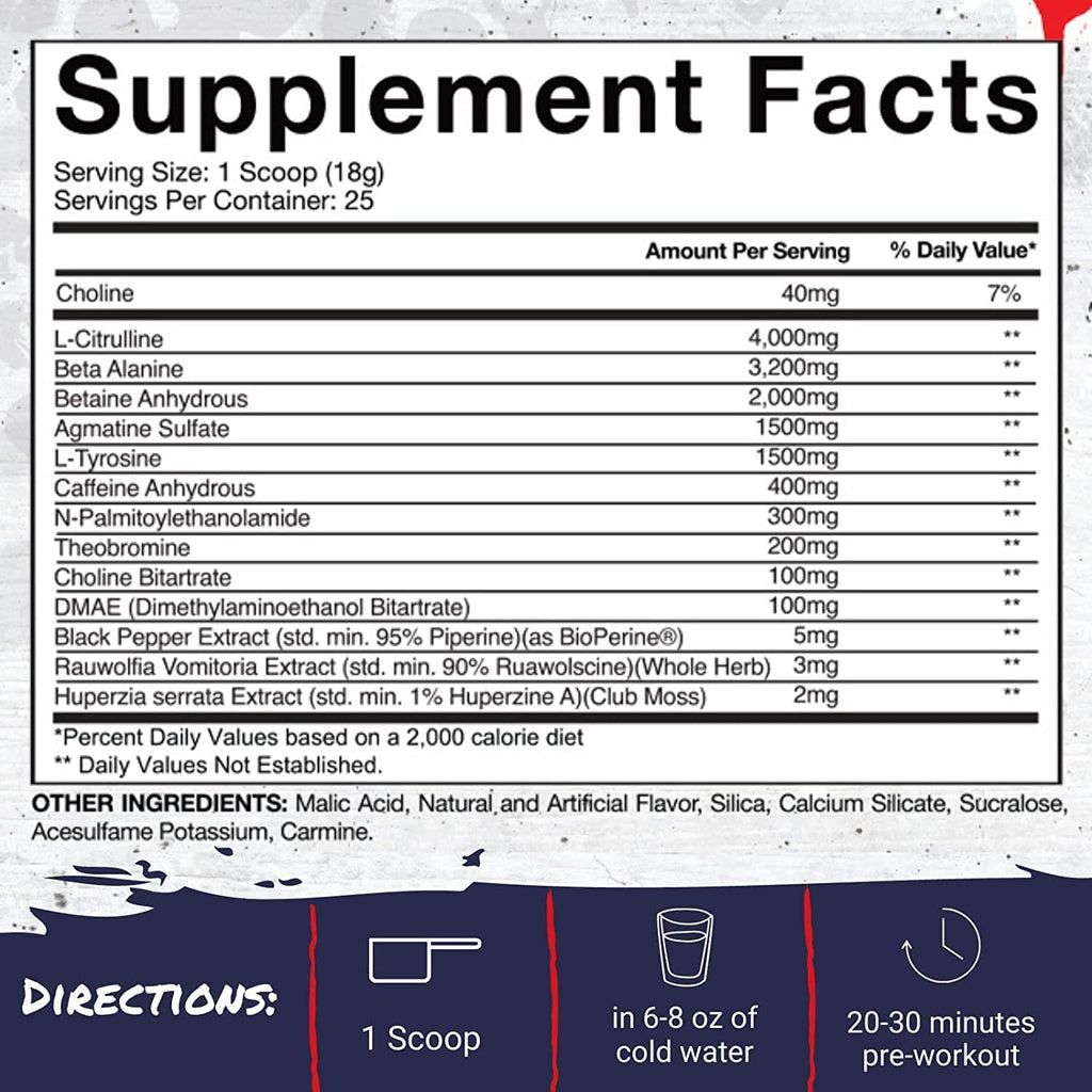 Gaspari Nutrition SuperPump Aggression Pre-Workout: Energy, Focus, Endurance and Recovery Gaspari NutritionBuy Supplements Australia