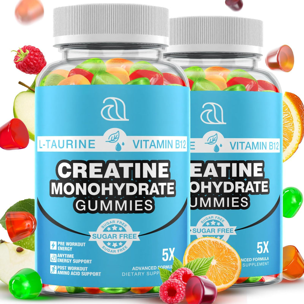 DRZIHOOCH Creatine Gummies for Women & Men - Creatine Monohydrate Gummies Tasty Chewable Supplement, Muscle Support & Energy Boost (2 Pack) DRZIHOOCHBuy Supplements Australia